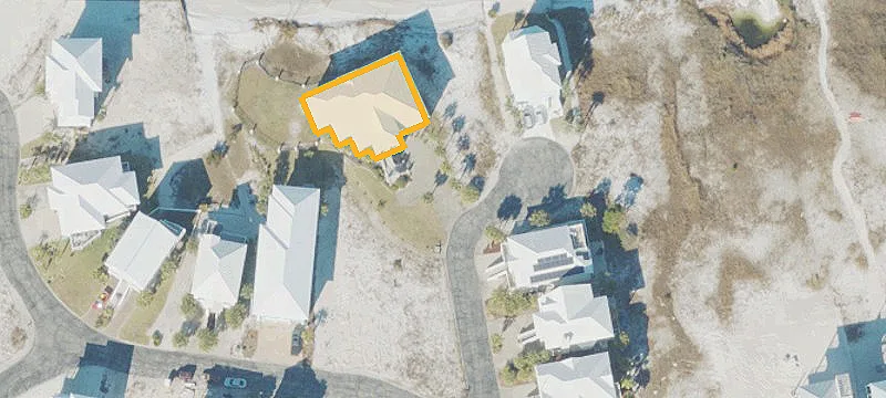 Navarre Beach Lot with Waterviews
