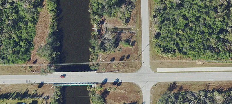 Oversized Corner Waterfront Lot