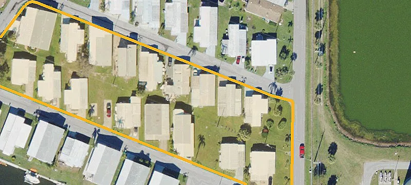 Vacant Lot in 55+ Community