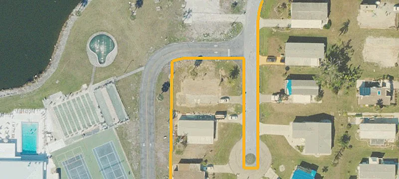 Oversized Waterfront Lot in Englewood