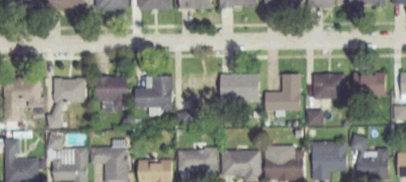 Vacant Lot in Houston Neighborhood