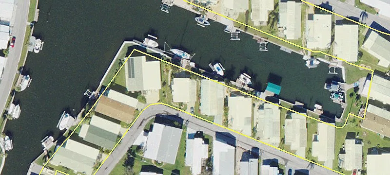 Canal-Front Lot in 55+ Community