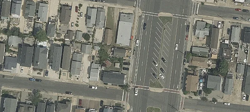 Mixed-Use Building Near Beach