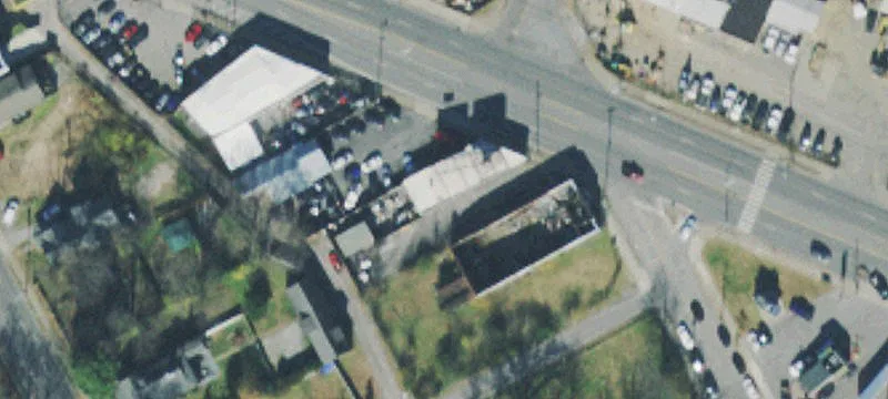 Nashville Church and Parking Lot