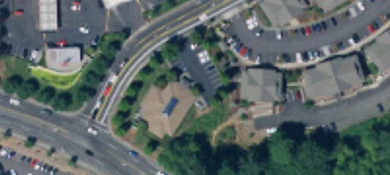 Olympia Corner Building Near Freeway