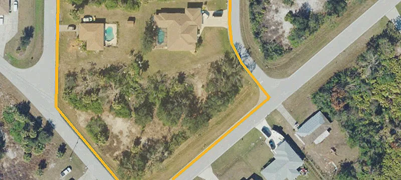 Vacant Corner Lot, No HOA