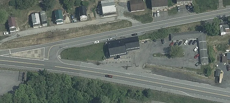 Triangle Restaurant Building For Sale