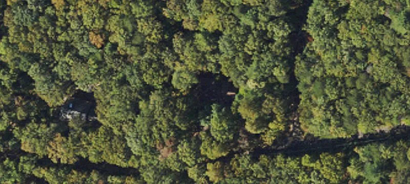 Sloping Wooded Lot For Sale