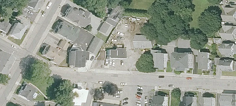 Office Building with Large Garage