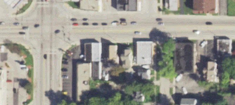 Storefront and Two-Flat Building