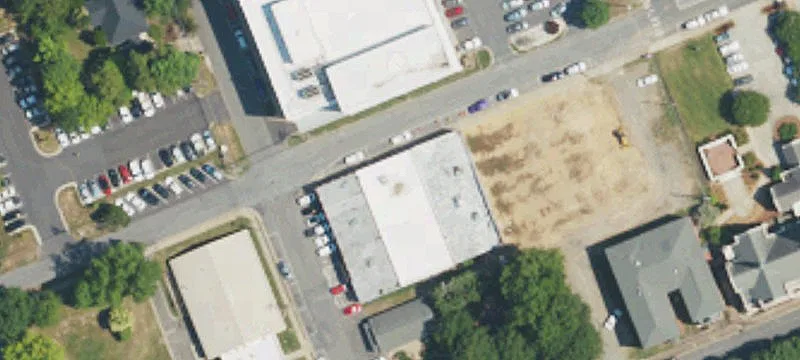 Downtown Lincolnton Blank Slate Building