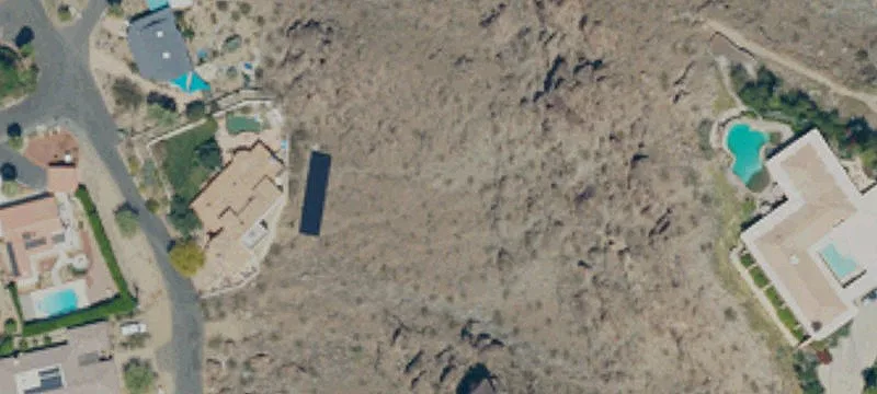 Araby Cove Hillside View Location