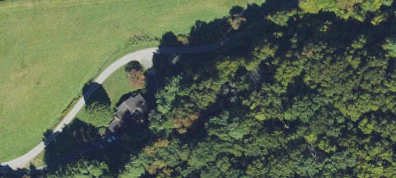 Rolling Farmland Bordering Beaverdam Creek