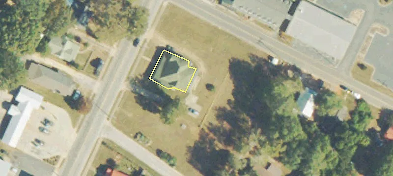 Commercial Building with Paved Parking