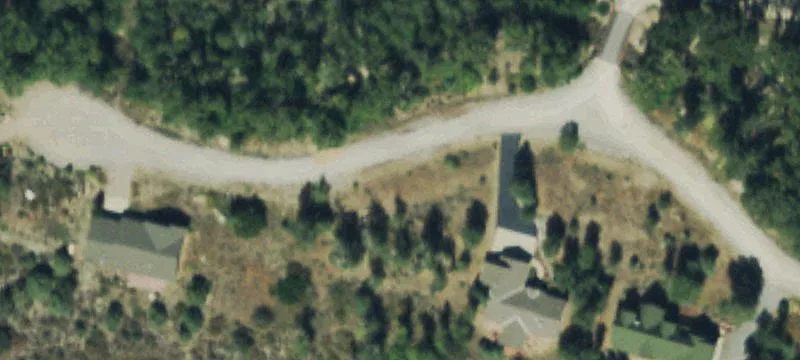 Mountain Lot Backing National Forest