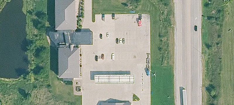 Freestanding BP Gas Station