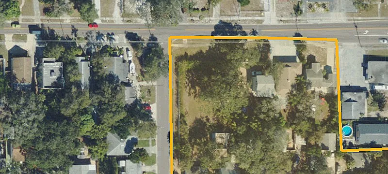 Corner Lot in Desirable Location