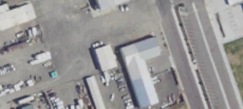 Industrial Warehouse with Storage Units