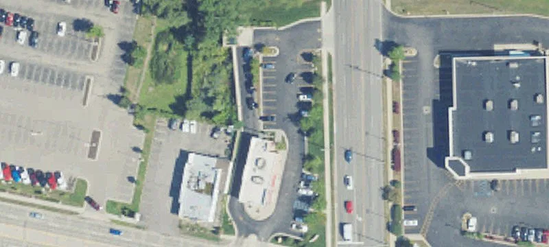 Freestanding Tim Horton's with Drive-Thru