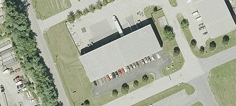 Industrial Building with Outdoor Storage