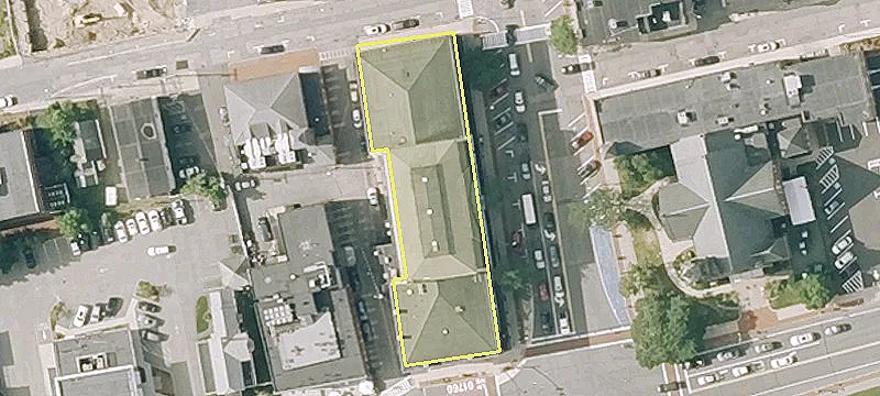 Landmark Building in Downtown Natick