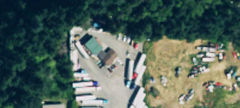 Secured Truck Yard with Repair