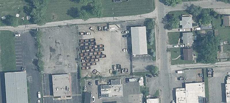 Industrial Building with Fenced Yard