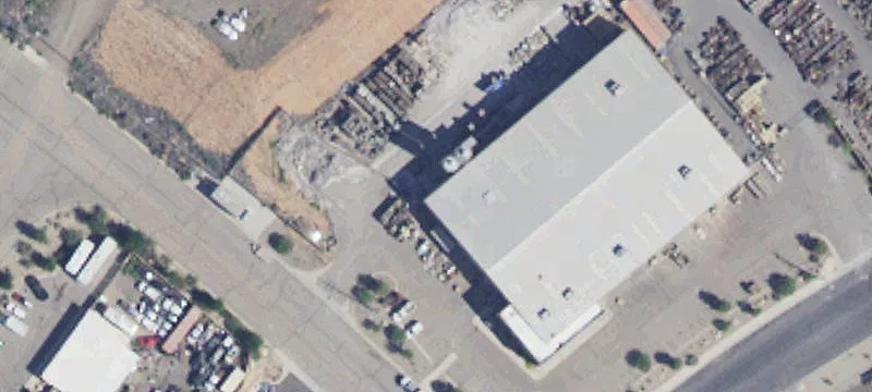 Industrial Warehouse with Fenced Yard