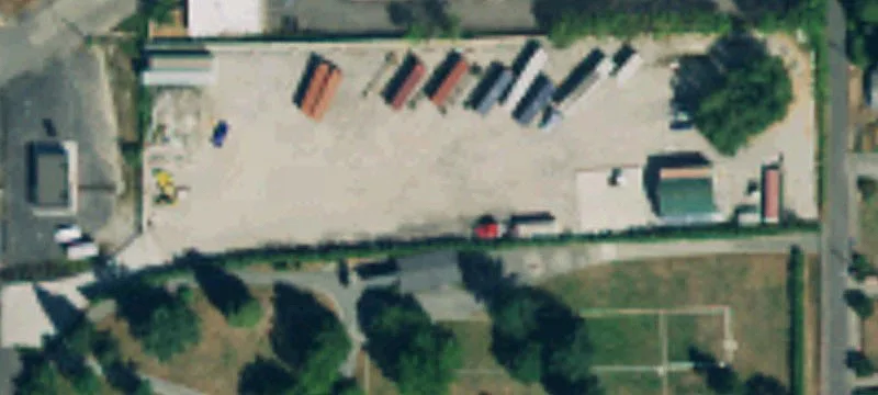 Secured Storage Yard with Office