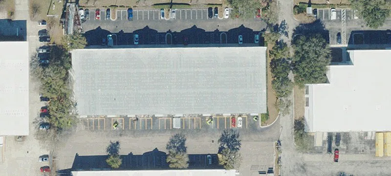 Retail Strip Center on Beach