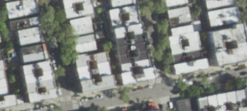 Vacant Brick Multifamily Building