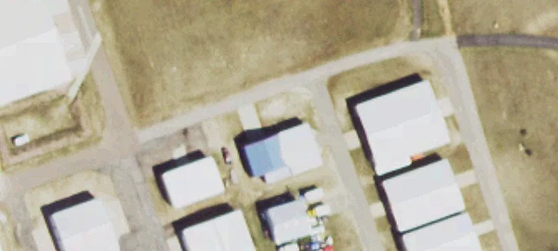 Aircraft Hangar on Private Airport