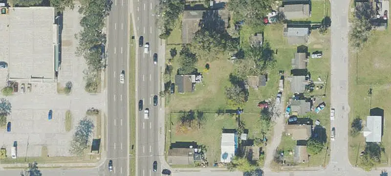 Commercial Land with Income Properties