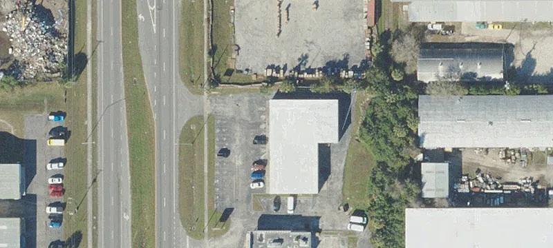 Remodeled Commercial Building with Drive-Through