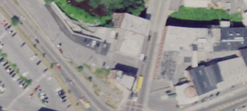 Commercial Buildings on Corner Lot