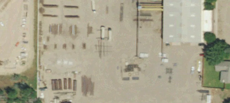 Industrial Building with Crane Access