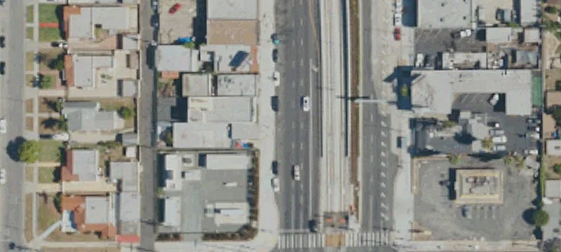 Retail Building Near Transit Corridor