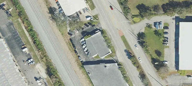 Versatile Concrete Building on Highway
