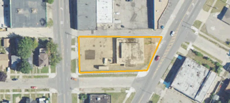 Functional Building with Drive-Thru