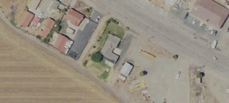 Commercial Corner Lot with Buildings
