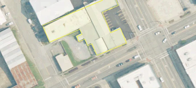 Commercial Building with Parking Lot