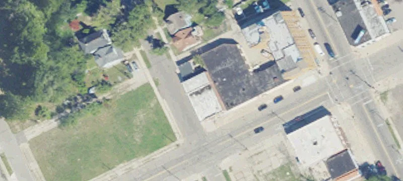 Two-Story Building in Up-and-Coming Area