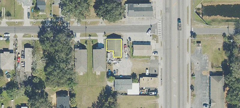 Two Buildings on Corner Lot