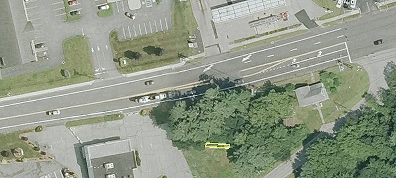 Corner Lot in Commercial District