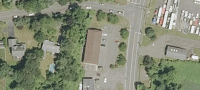 Corner Lot Office Building