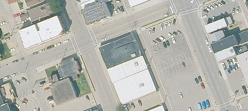 Corner Brick Building For Lease