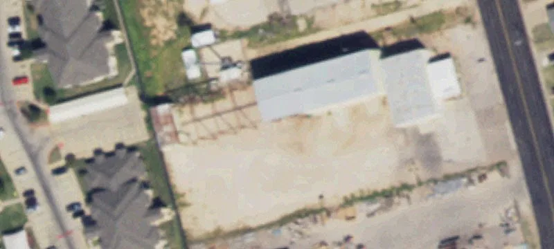 Industrial Building with Crane