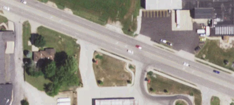 Drive-Thru Restaurant on Oversized Lot