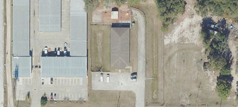 Commercial Building Near Busy Highway