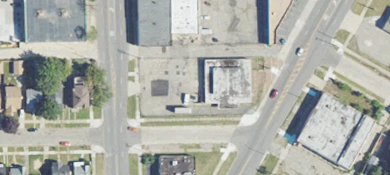 Functional Building with Drive-Thru